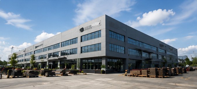 DESHINE industrial factory contact page banner for construction materials supplier inquiry and global support