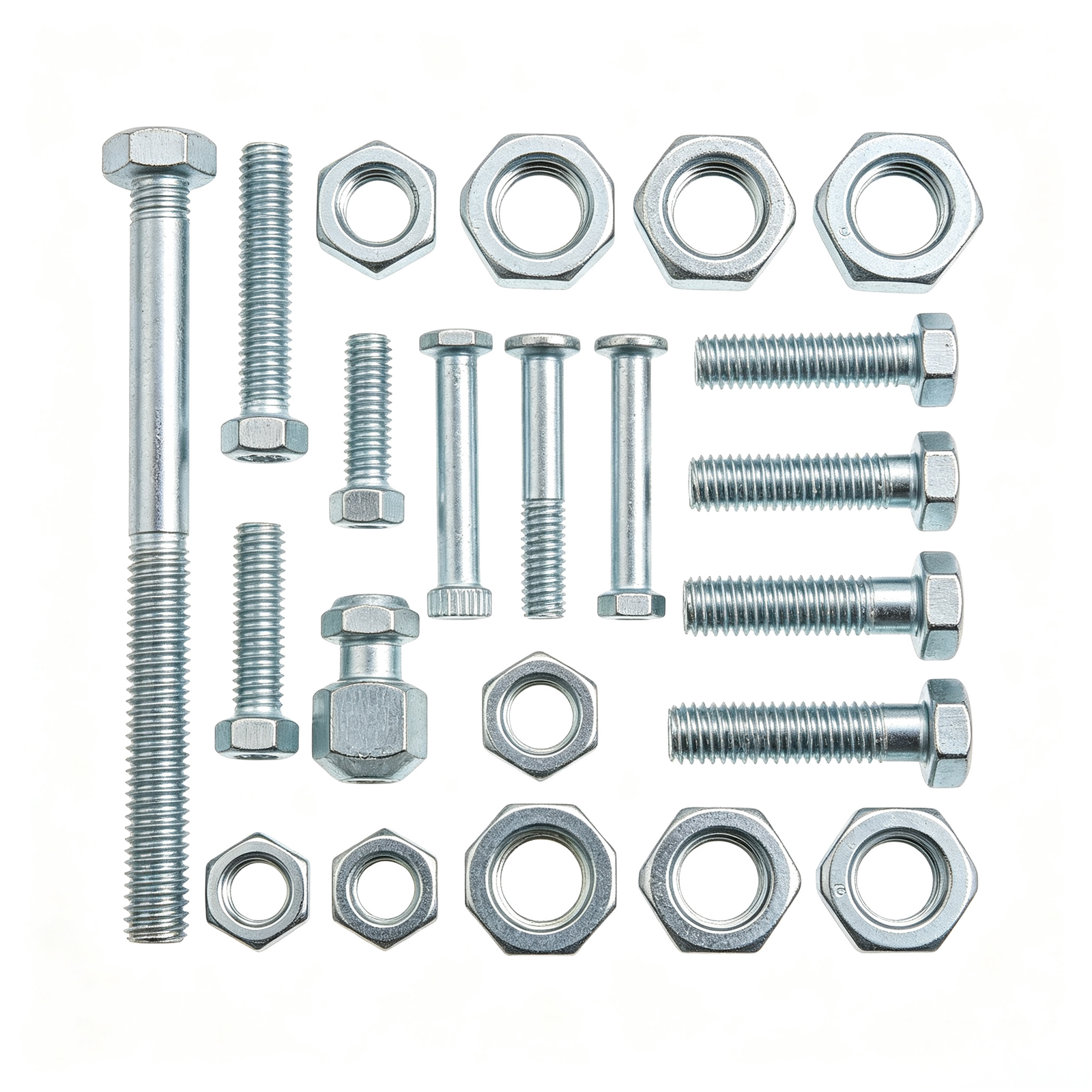 High strength screw bolts used for steel structures, construction connections, and industrial applications
