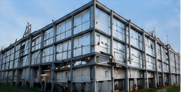 steel structure building framework industrial construction engineering site